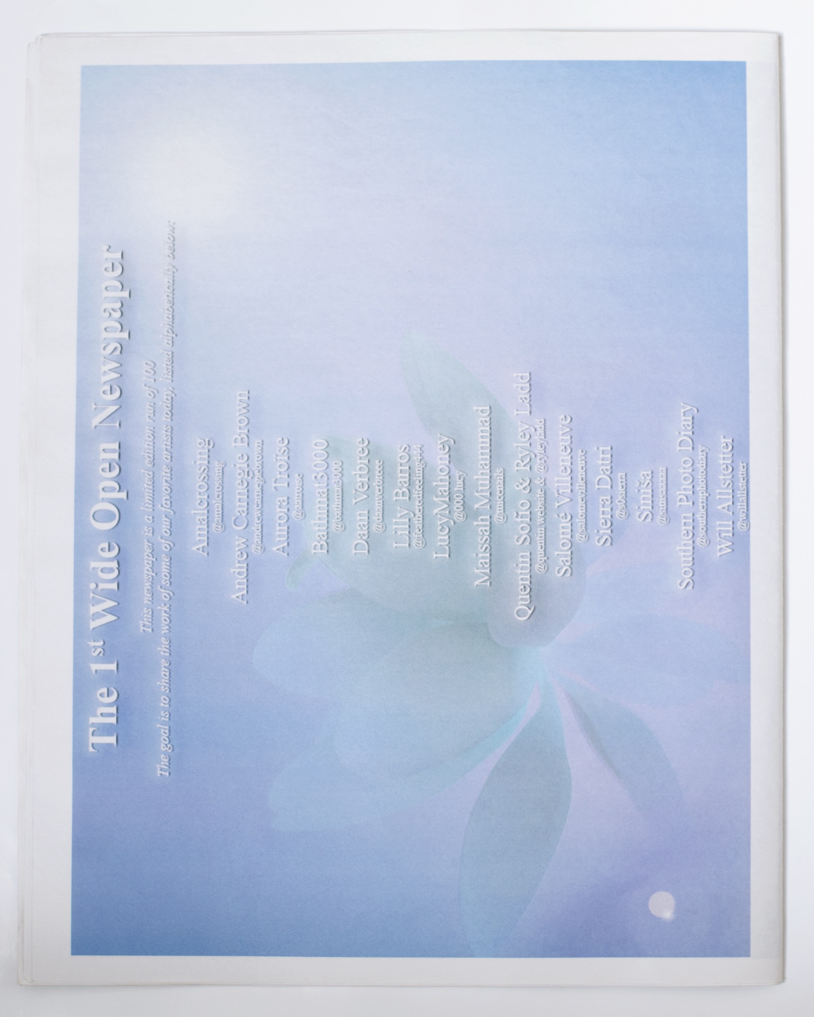 Newspaper 02 by Laura Epsom